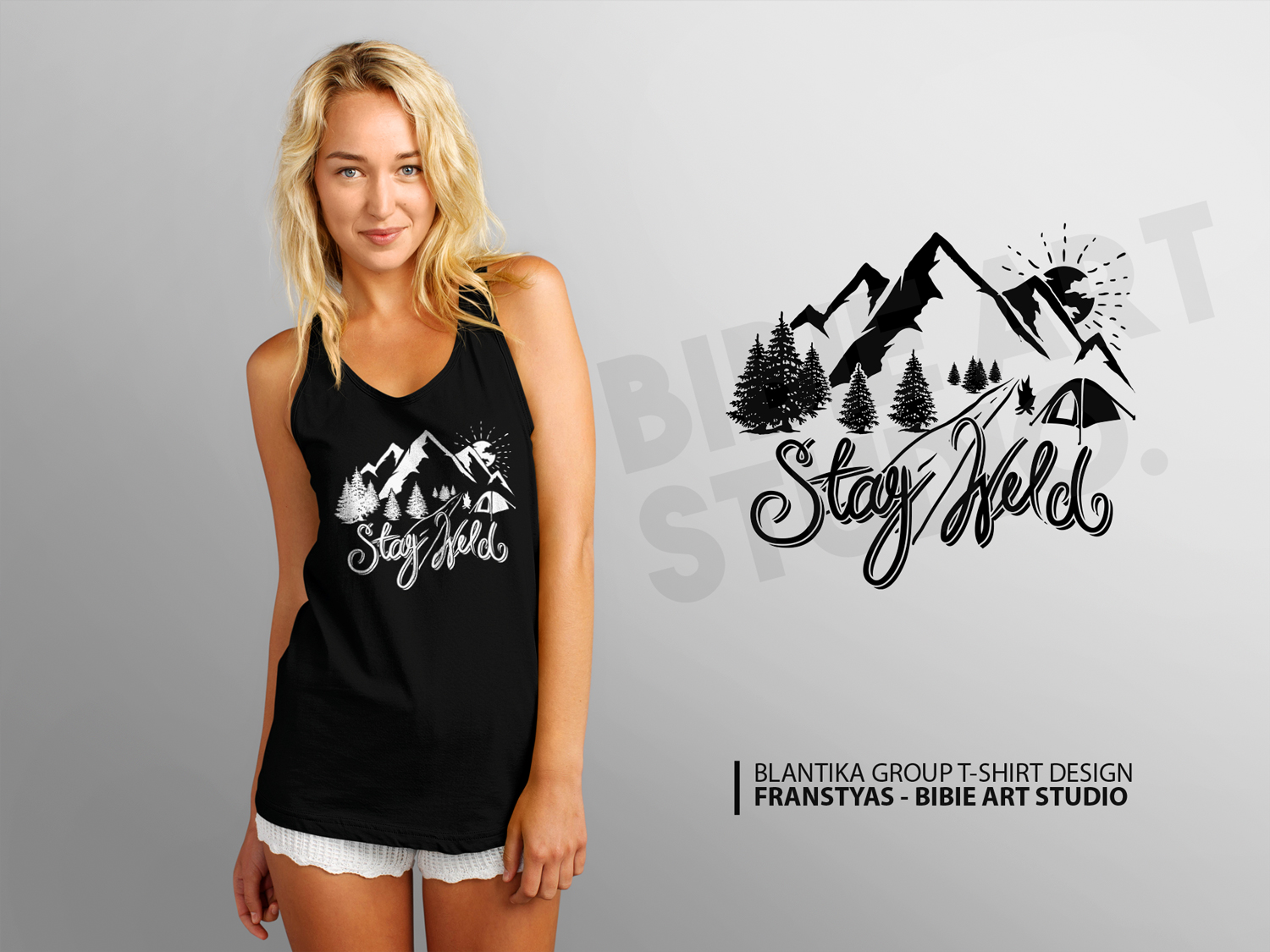 T-shirt Design by franstyas for Among The Wild | Design #14328892