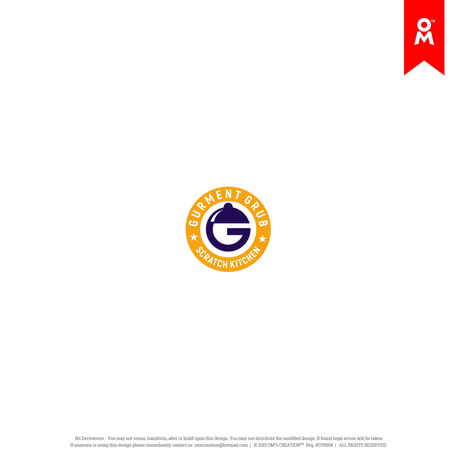 Logo Design by Omee for Gourmet Grub | Design #14438086