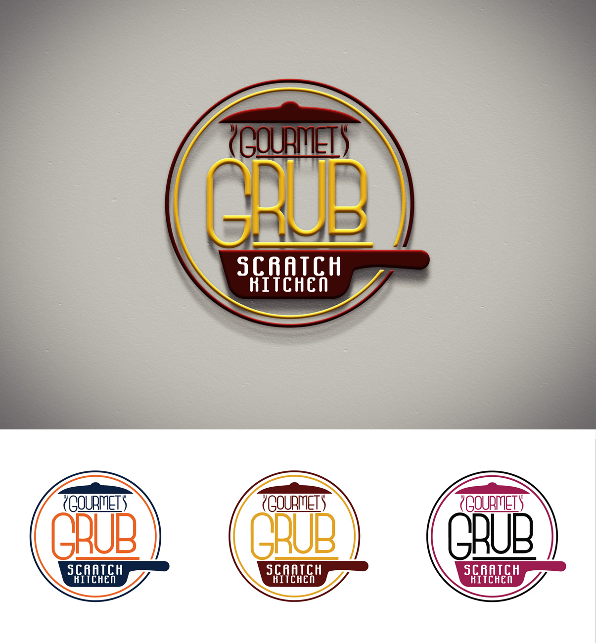 Logo-Design von Impressive Solutions für Gourmet Grub | Design #14337323