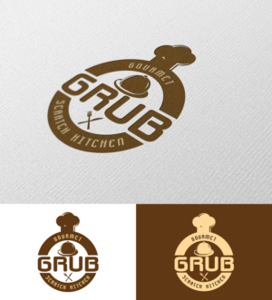 Logo Design by Impressive Solutions for Gourmet Grub | Design: #14339840