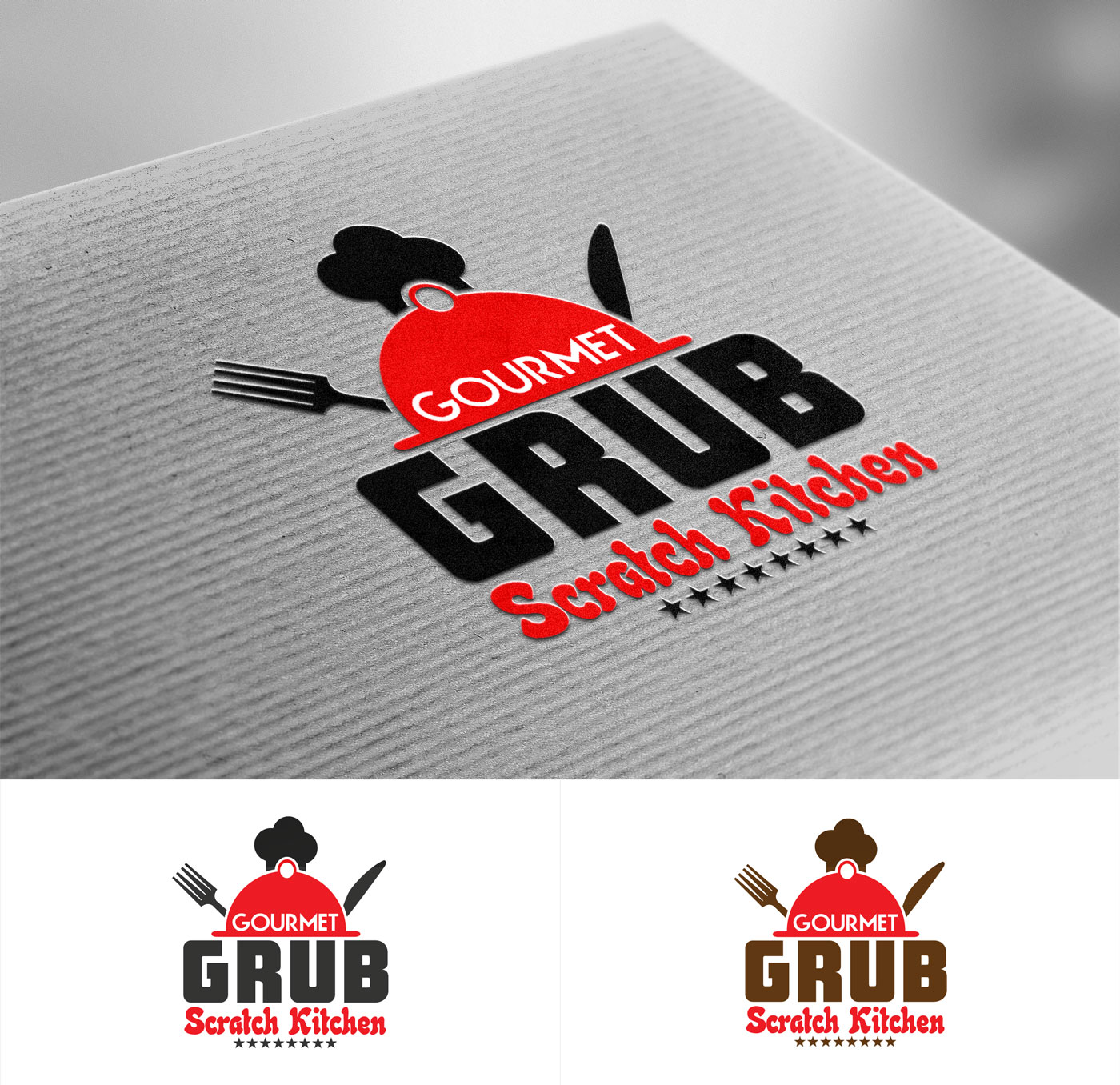 Logo Design by Impressive Solutions for Gourmet Grub | Design #14339841