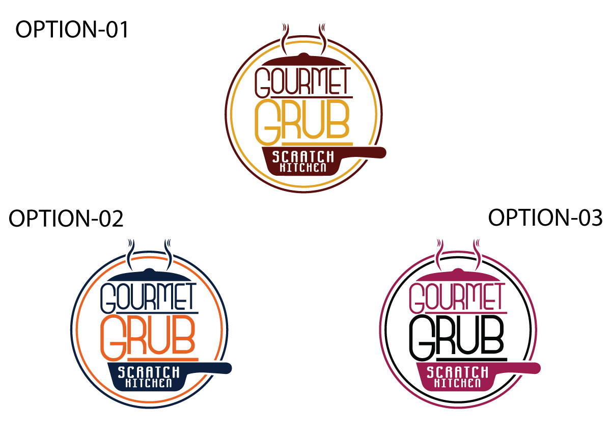 Logo Design by Impressive Solutions for Gourmet Grub | Design #14349191