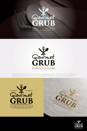 Logo Design by noishotori for Gourmet Grub | Design: #14316014