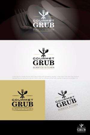 Logo Design by noishotori for Gourmet Grub | Design: #14343541