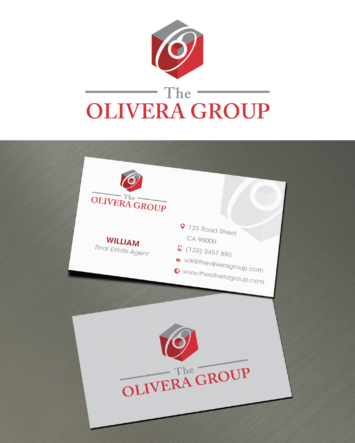 Logo Design by LutFi for Right At Home Realty (The Olivera Group) | Design: #14357668