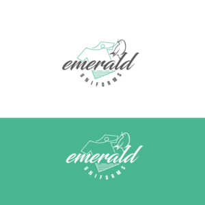 Logo Design by Sujit Banerjee for Emerald uniforms | Design: #14268979