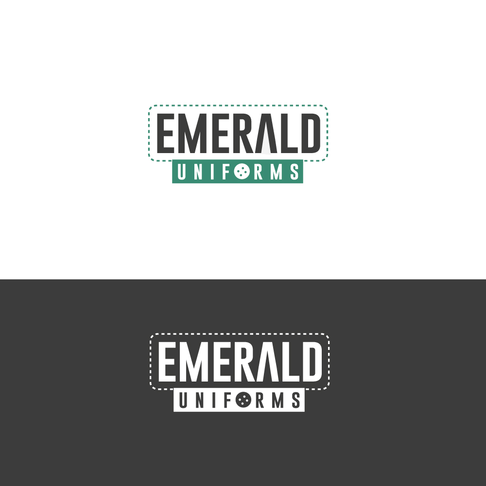 Logo Design by Sujit Banerjee for Emerald uniforms | Design #14268980