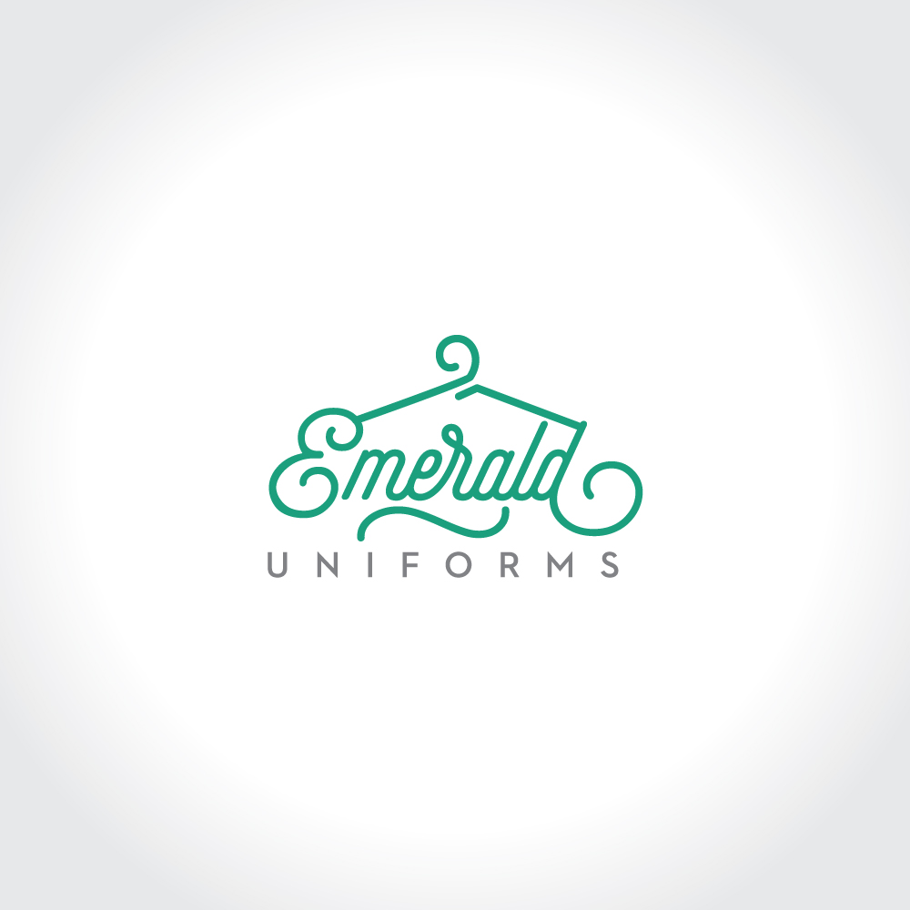 Logo Design by Sujit Banerjee for Emerald uniforms | Design #14268991