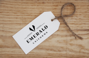 Logo Design by GLDesigns for Emerald uniforms | Design: #14271730