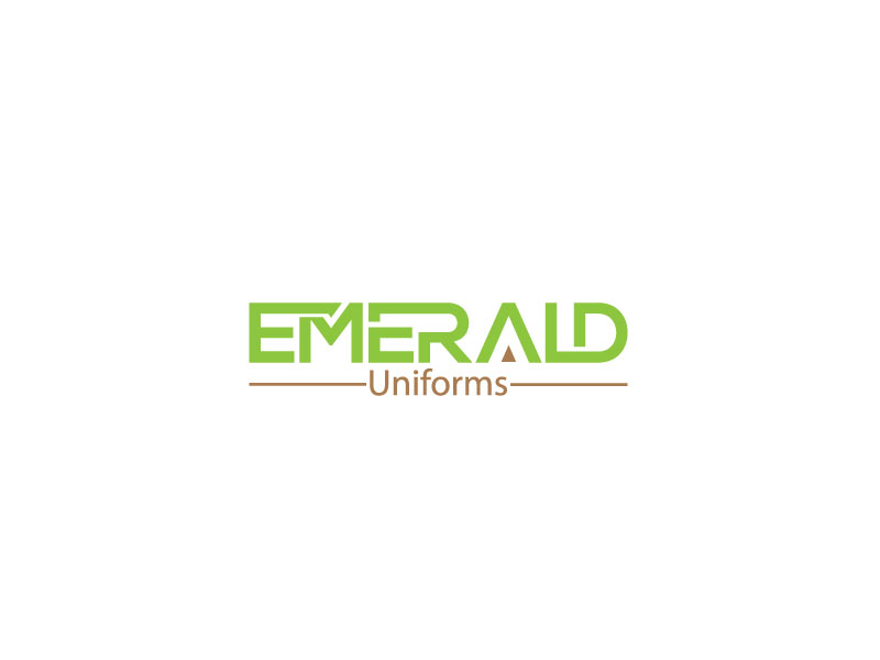 Logo Design by armanmajumder1 for Emerald uniforms | Design #14332029