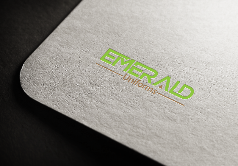 Logo Design by armanmajumder1 for Emerald uniforms | Design #14332030