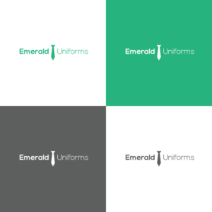 Logo Design by Chynthia for Emerald uniforms | Design: #14352560