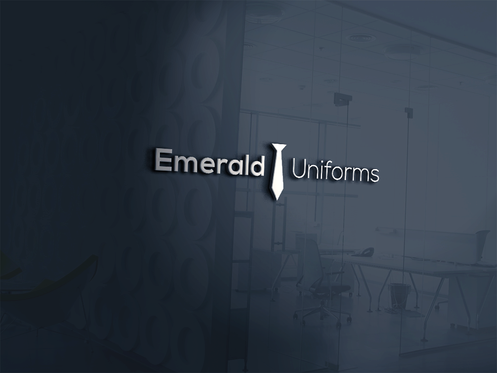 Logo Design by Chynthia for Emerald uniforms | Design #14352562