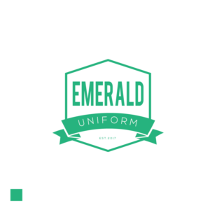 Logo Design by Chynthia for Emerald uniforms | Design: #14391527