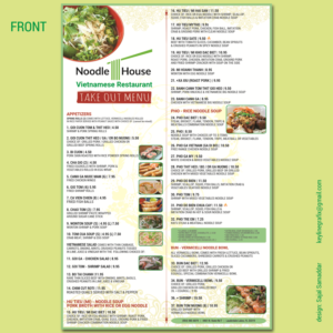 Menu Design by Sajal Samaddar for this project | Design: #14276314