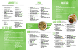 Menu Design by mrmrnjr for this project | Design: #14305216