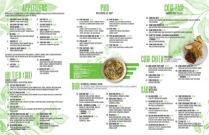 Menu Design by mrmrnjr for this project | Design: #14345570