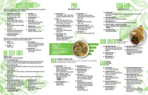 Menu Design by mrmrnjr for this project | Design: #14346729