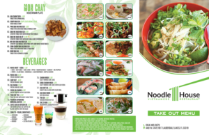 Menu Design by mrmrnjr for this project | Design: #14356802