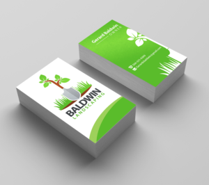 Design de Carte de Visite par Annie White pour Baldwin Landscaping | Design #15656878
