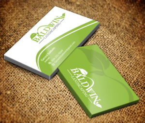 Design de Carte de Visite par Sarmishtha Chattopadhyay_loginchange pour Baldwin Landscaping | Design : #15654707