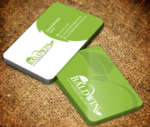 Design de Carte de Visite par Sarmishtha Chattopadhyay_loginchange pour Baldwin Landscaping | Design : #15655062