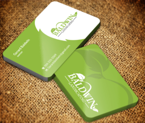 Design de Carte de Visite par Sarmishtha Chattopadhyay_loginchange pour Baldwin Landscaping | Design : #15655080