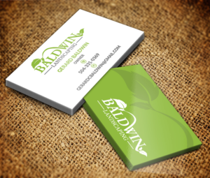 Design de Carte de Visite par Sarmishtha Chattopadhyay_loginchange pour Baldwin Landscaping | Design : #15662486