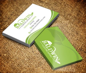 Design de Carte de Visite par Sarmishtha Chattopadhyay_loginchange pour Baldwin Landscaping | Design : #15672787