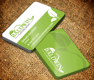 Design de Carte de Visite par Sarmishtha Chattopadhyay_loginchange pour Baldwin Landscaping | Design : #15674092