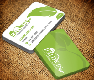 Design de Carte de Visite par Sarmishtha Chattopadhyay_loginchange pour Baldwin Landscaping | Design : #15674813