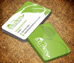 Design de Carte de Visite par Sarmishtha Chattopadhyay_loginchange pour Baldwin Landscaping | Design : #15674872