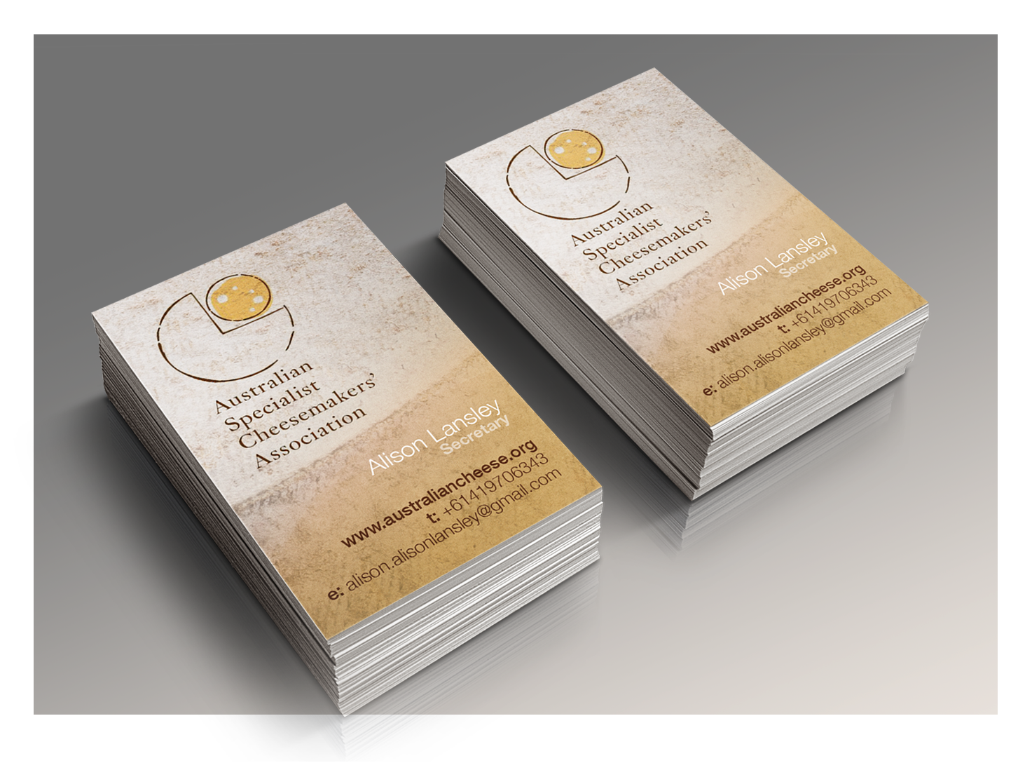 Business Card Design by see why for Australian Specialist Cheesemakers' Association | Design #14252408