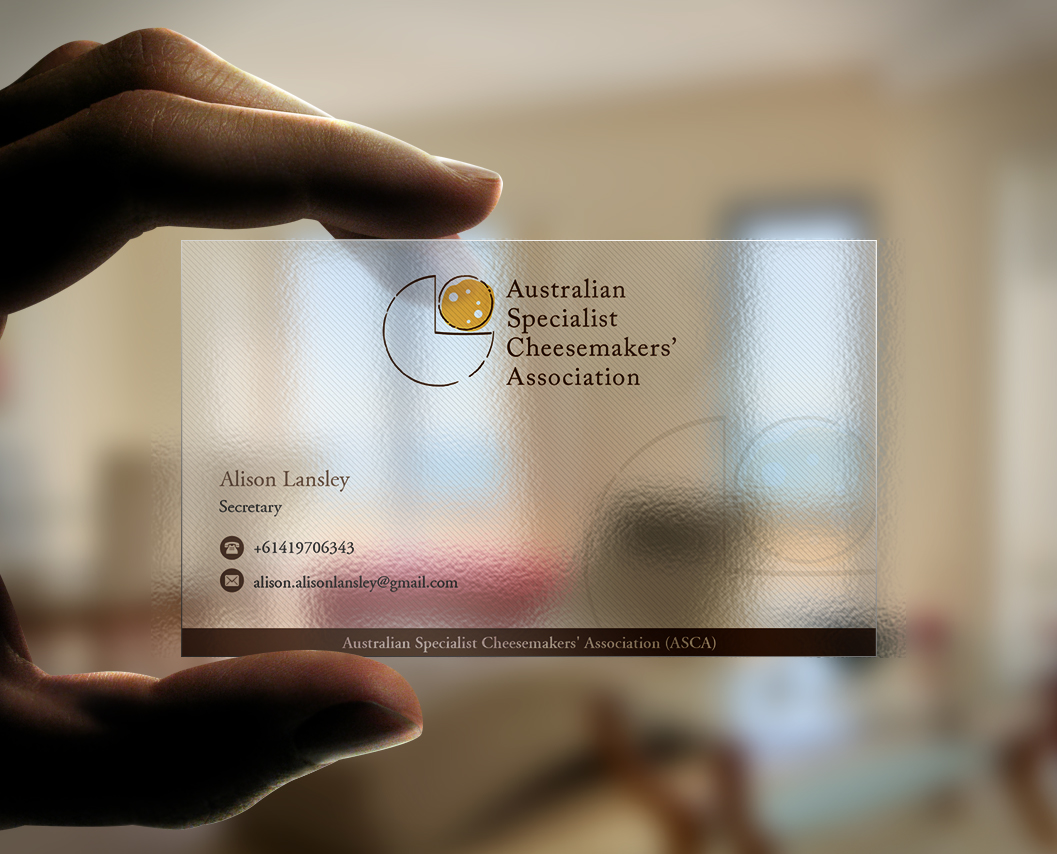 Business Card Design by Pointless Pixels India for Australian Specialist Cheesemakers' Association | Design #14270950