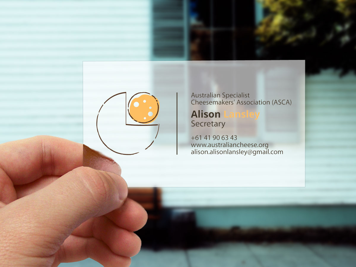 Business Card Design by JK18 for Australian Specialist Cheesemakers' Association | Design #14262745