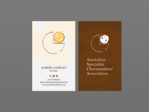 Business Card Design by Creations Box 2015 for Australian Specialist Cheesemakers' Association | Design: #14278485