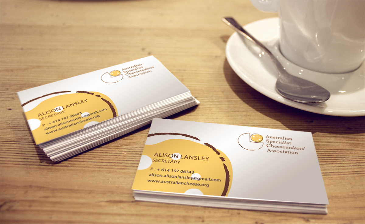 Business Card Design by phoenixx for Australian Specialist Cheesemakers' Association | Design #14334138