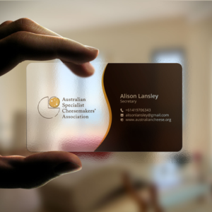 Business Card Design by Right_D for Australian Specialist Cheesemakers' Association | Design: #14257358