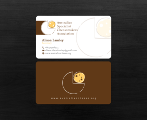 Business Card Design by chandrayaan.creative for Australian Specialist Cheesemakers' Association | Design: #14288835