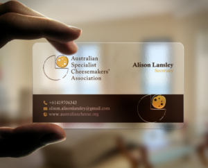 Business Card Design by chandrayaan.creative for Australian Specialist Cheesemakers' Association | Design: #14288890