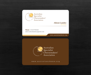 Business Card Design by chandrayaan.creative for Australian Specialist Cheesemakers' Association | Design: #14289741