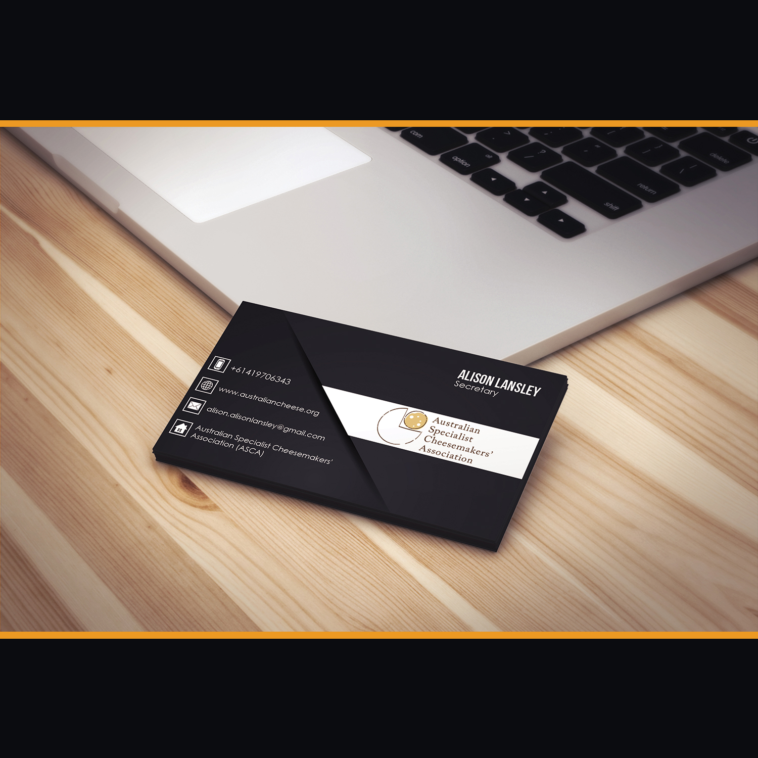 Business Card Design by Sambstories for Australian Specialist Cheesemakers' Association | Design #14363337