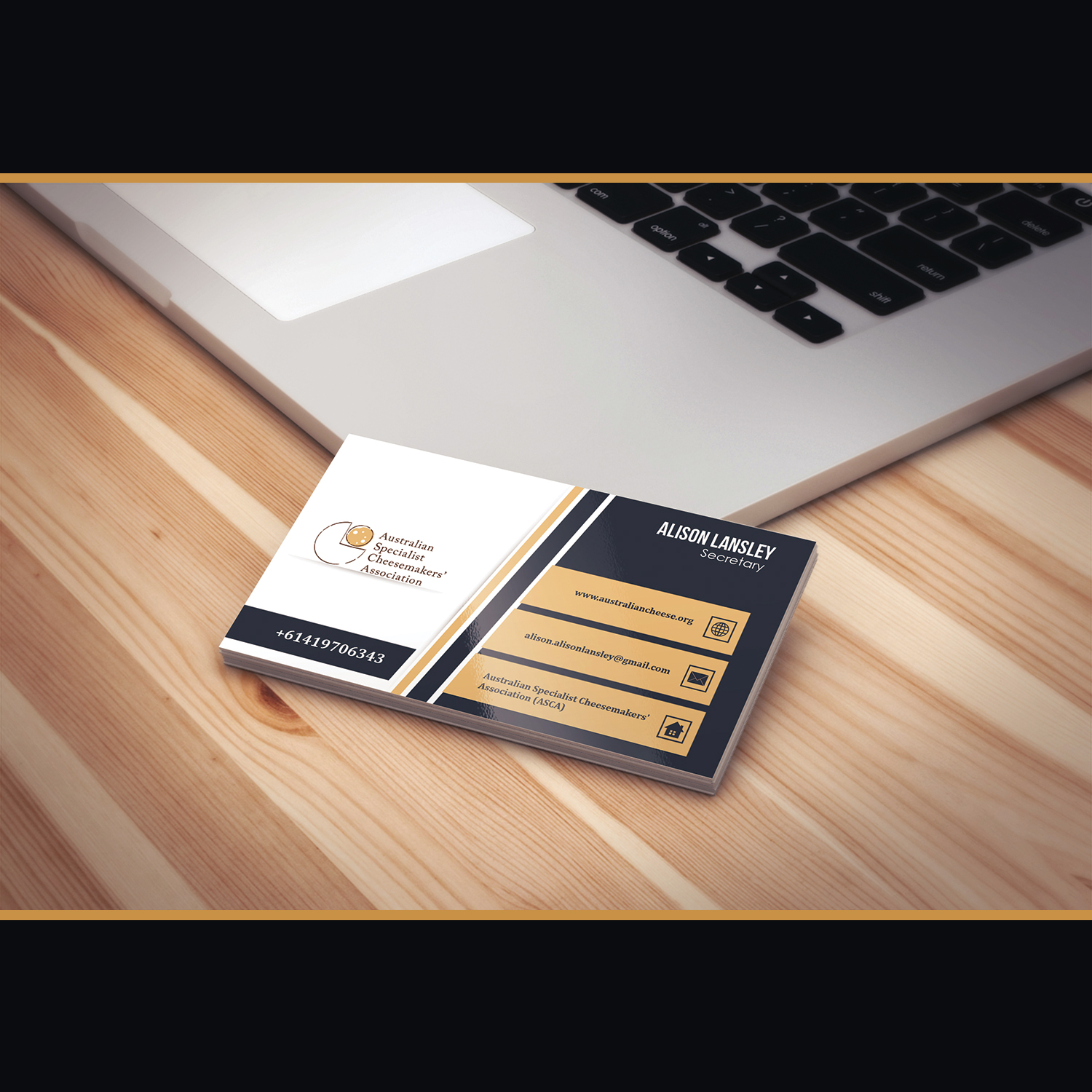 Business Card Design by Sambstories for Australian Specialist Cheesemakers' Association | Design #14364082
