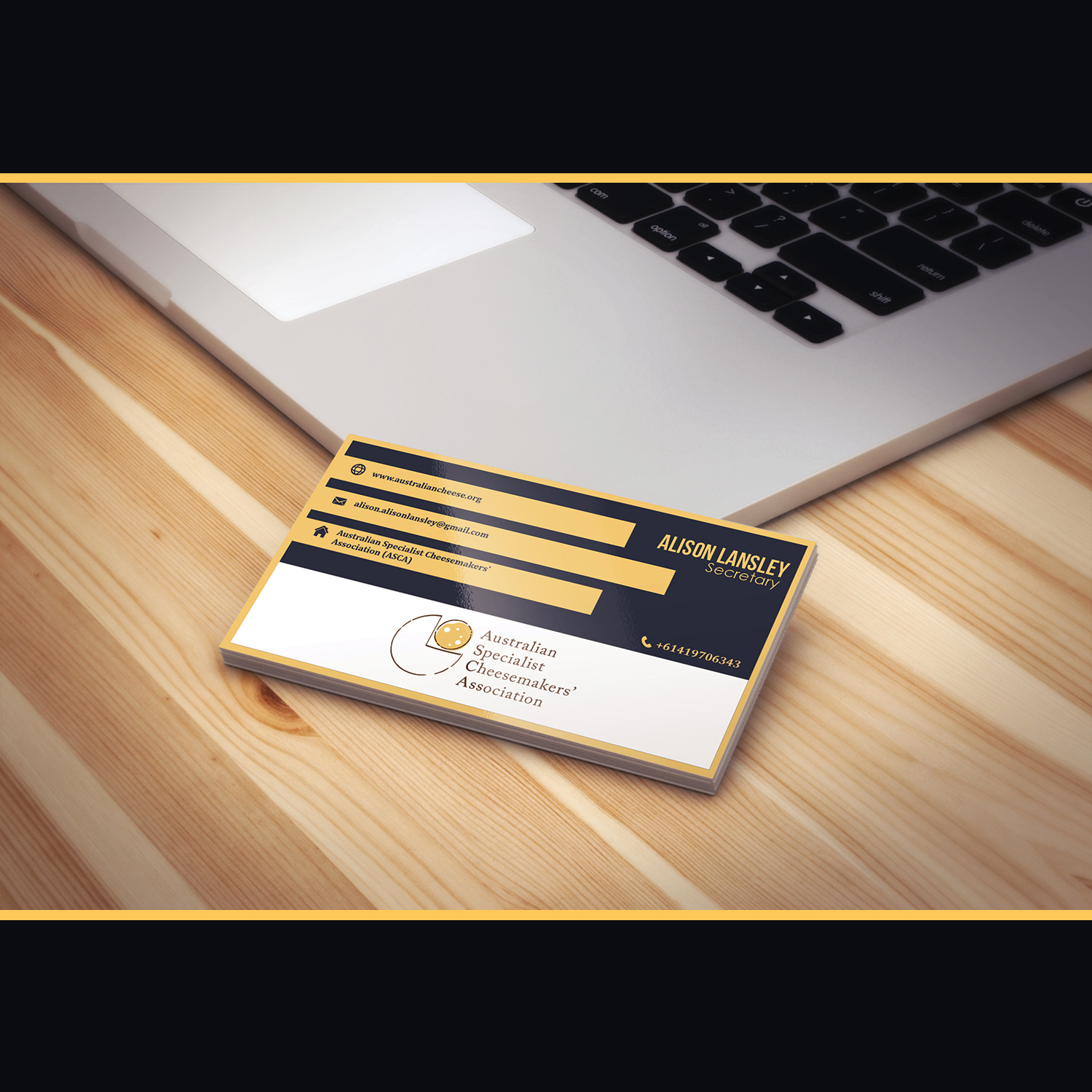 Business Card Design by Sambstories for Australian Specialist Cheesemakers' Association | Design #14366051