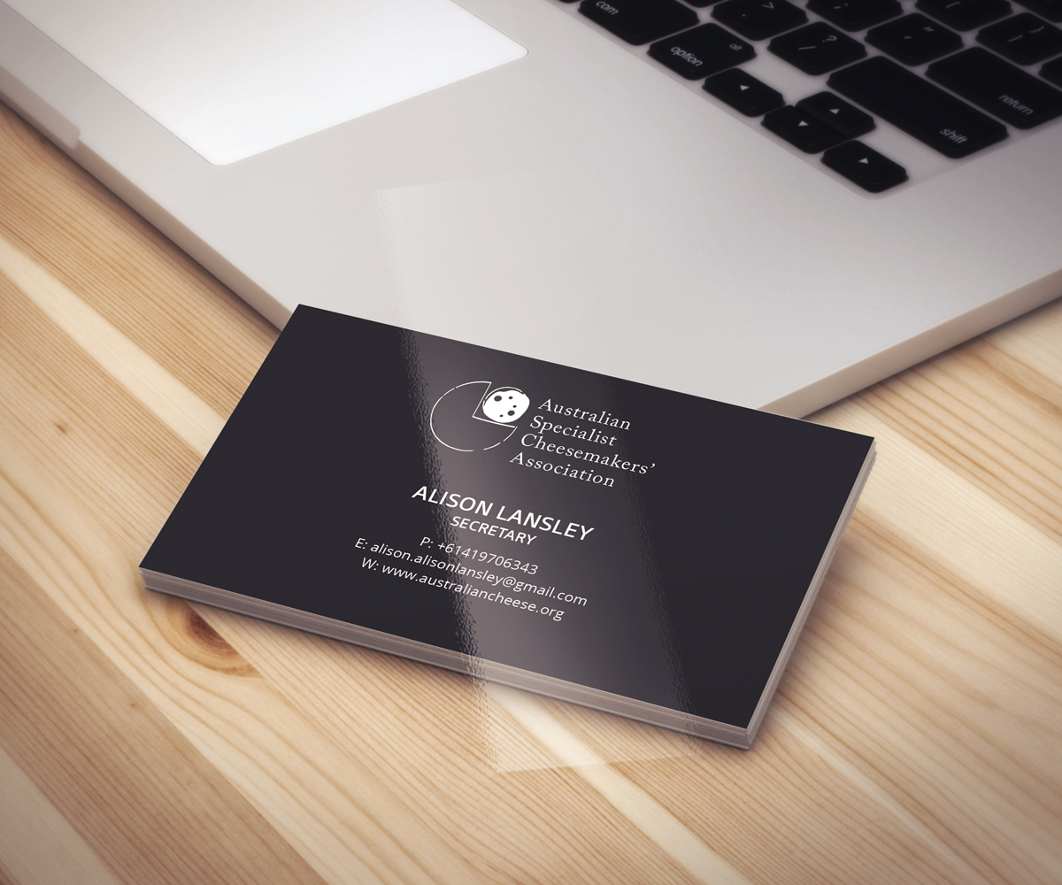 Business Card Design by Graphic Flame for Australian Specialist Cheesemakers' Association | Design #14353754