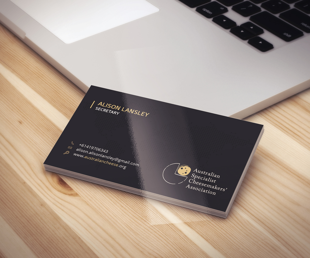 Business Card Design by Graphic Flame for Australian Specialist Cheesemakers' Association | Design #14353757