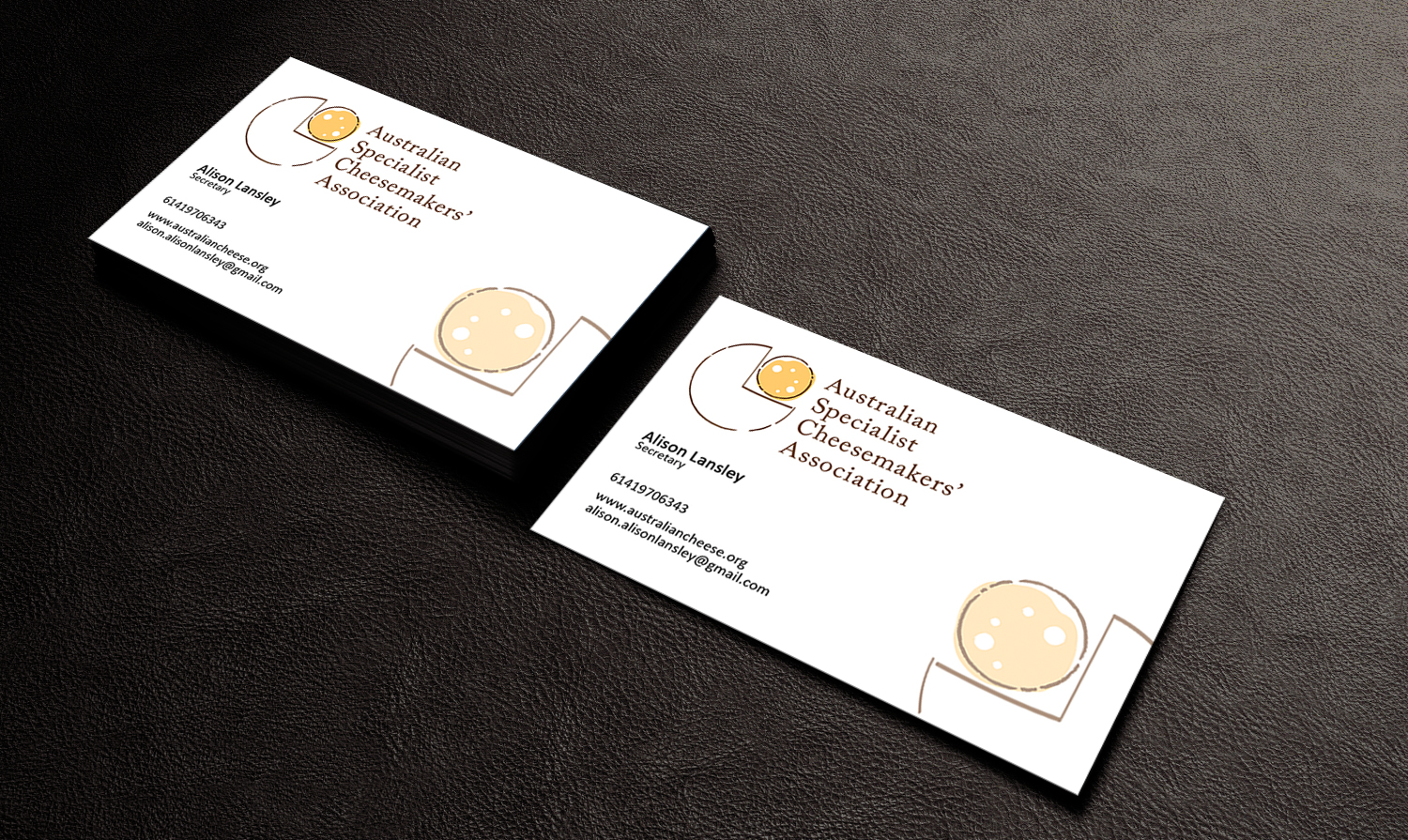 Business Card Design by Edirisingha for Australian Specialist Cheesemakers' Association | Design #14358242