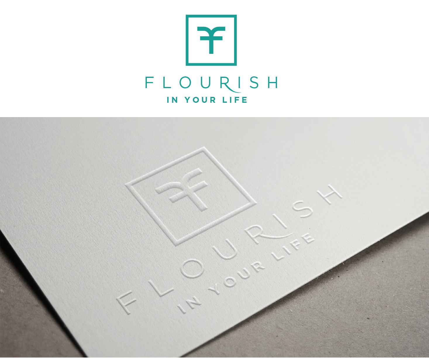 Logo Design by mariosigncom for Flourish  | Design #14282057