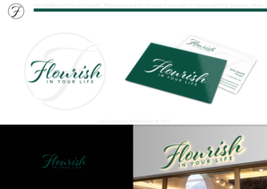 Logo Design by maria-kaz for Flourish  | Design: #14320094