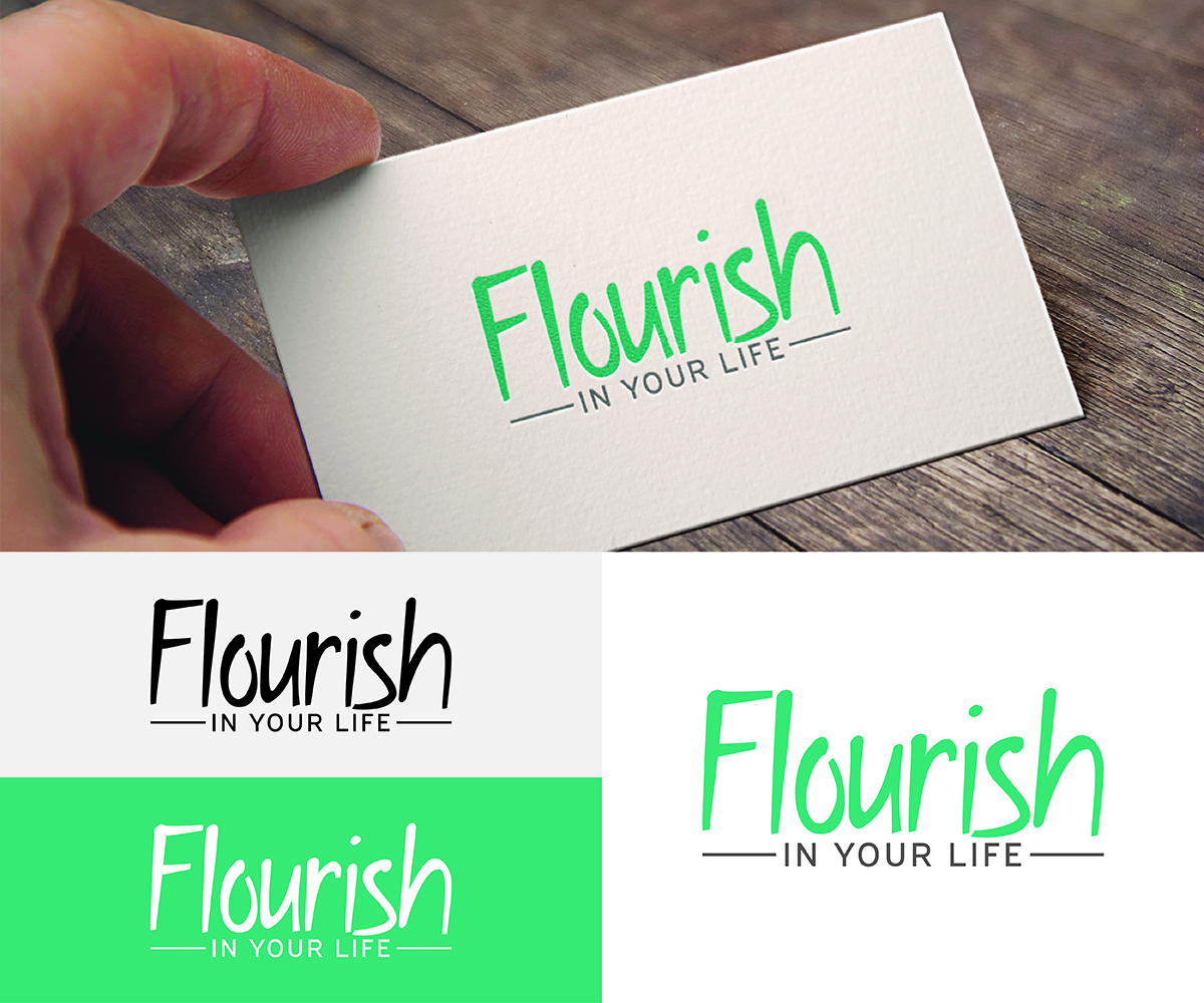 Logo Design by eMARK for Flourish  | Design #14312717